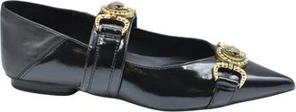 Kurt Geiger Schoenen, Dames, Zwart, 36 EU, Leer, Mansion Point Slip On