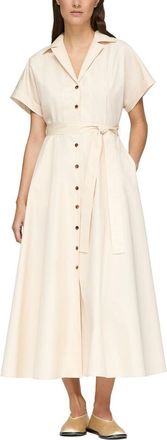 Lafayette 148 New York Notch Lapel Shirtdress