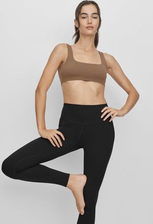 Alo Softsculpt Precision Bra in Java Brown, Size: Medium