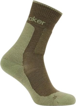Icebreaker Merino Hike+ Medium Crew Wandersocken für Herren | oliv