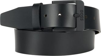 HUGO BOSS Jemio Riem - Heren - Riemen - Zwart - 95 CM - Leer - Accessoires