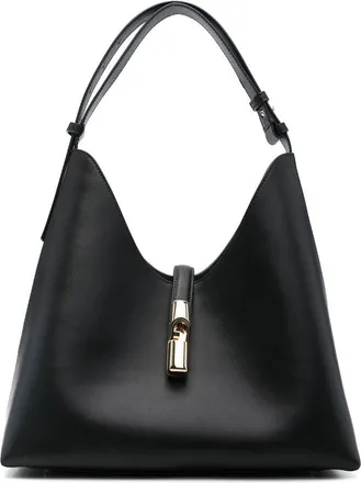 Furla Goccia Leather Shoulder Bag