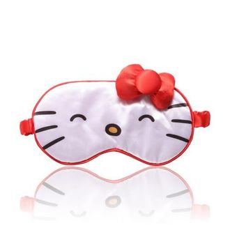 Hello Kitty Sleep Mask Official License, Satin Eye Mask for Sleeping with 3D Bow, Sanrio Gifts in White, Red at Nordstrom