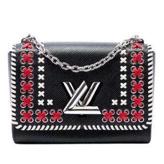 Louis Vuitton Pre-owned Twist MM - Dames - Pre-owned - Zwart - Maat: ONE Size Leer