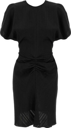 Victoria Beckham Gathered Waist Mini Dress
