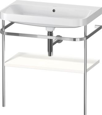 Duravit Set C-bonded Duravit Happy D.2 Plus Con Soporte Met&aacute;lico