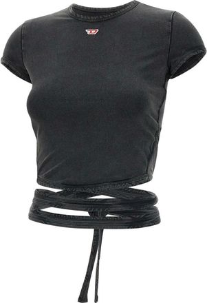 Diesel Mujer, Camisetas, Negro, Talla: XS