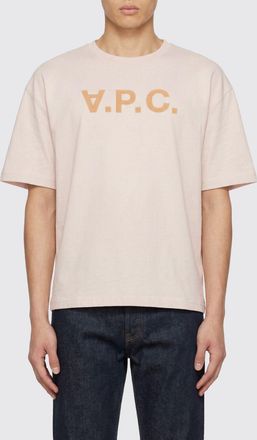 A.P.C. T-shirt in cotone con logo A. p.c