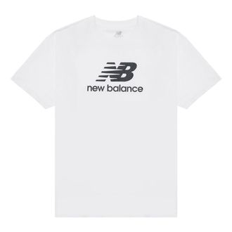 New Balance Essential Big Logo T-shirt Asia Sizing White AMT31541-WT
