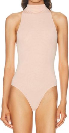 Ronny Kobo Spen Bodysuit In Nude