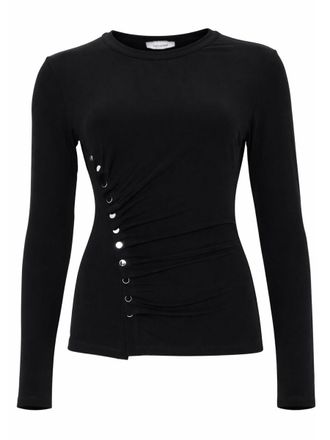 Paco Rabanne Top Con Bottoni Viscose Blouse