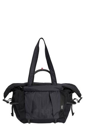 On Track Pack 40L Elite Gym Bag in Black/Magnet at Nordstrom