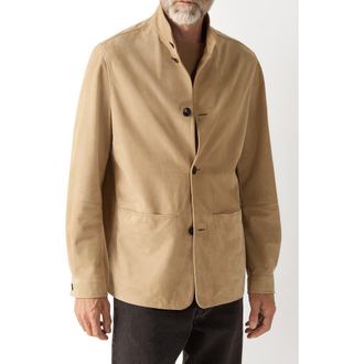 Ermenegildo Zegna SECONDSKIN Il Conte Jacket in Beige at Nordstrom, Size 38 Us