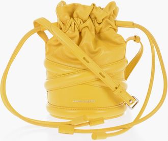 Alexander McQueen Borsa a Secchiello SOFT CURVE con Coulisse Alexander McQueen