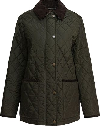 Burberry Quilted Jacket Jackets And Coats Verde-Donna