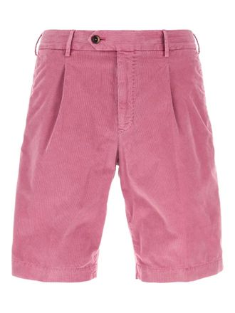 Pantaloni Torino corduroy bermuda shorts - men - Spandex/Elastane/Cotton - 54 - Pink