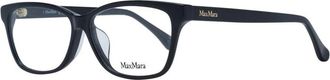 Max Mara Rechthoekige optische monturen - Dames - Brillen - Zwart - ONE Size - Accessoires
