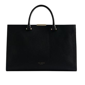 Ted Baker Rosane Bar Detail Medium Zwarte Tote Bag
