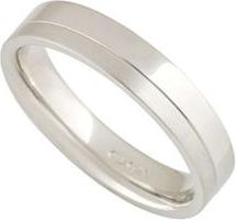 Bespoke Platinum Court Style Wedding Band