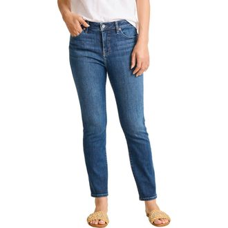 Tommy Bahama High Waist Ankle Jeans in Soft Surf Wash at Nordstrom, Size 10