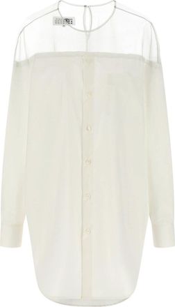Maison Margiela Tulle Insert Shirt