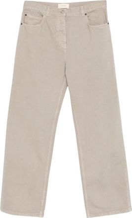 The Row Straight Jeans - Dames - Regular Fit Jeans - Grijs - W26 - Jeans