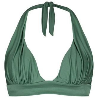 Barts Isla Triangle Halter Bikini-Top f&uuml;r Damen | gr&uuml;n