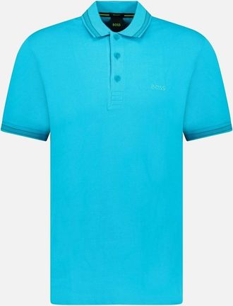 HUGO BOSS Mens Hugo Boss Paddy Polo Shirt Light Turquoise - Blue - Size: 36