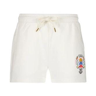Casablanca Short Shorts, female, White, XS, Casa Way Sweatshorts