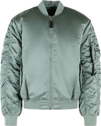 Alpha Industries Alpha Industries Ma 1 Uv zilverblauw nylon bomberjack