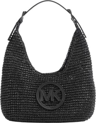 Michael Kors Nolita Hobo - Dames - Schoudertassen - Zwart - ONE Size - Tassen