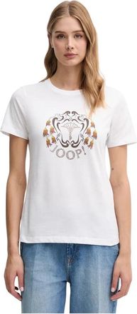 Joop Tops > T-shirts - Dames - T-shirts - Wit - XS - Katoen - Tops