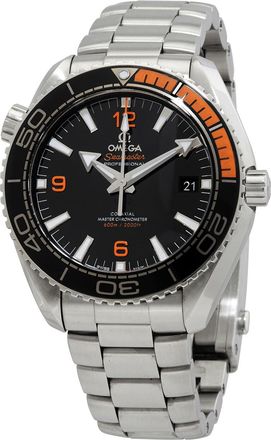 Omega Pre-owned Omega Seamaster Planet Ocean Automatic Chronometer Black Dial Mens Watch 215.30.44.21.01.002