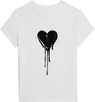 Zadig&Voltaire T-shirt Walk - Bianco