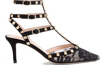 Valentino Garavani Valentino Garavani Rockstud Pamp in pizzo