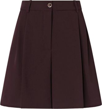 Pinko Pinko, Korte Broeken, Dames, Rood, M, Shetana Shorts