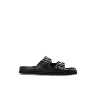 Paul Smith Sliders, male, Black, Size: 11 US Malfa Leather Slides