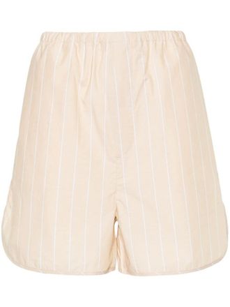 Filippa K Striped Drawstring Shorts