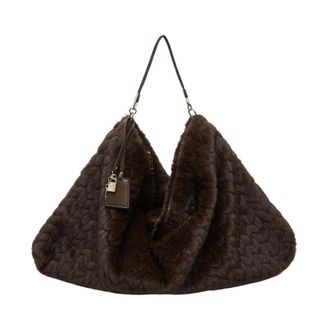 Liu Jo Hobo Bag - Dames - Tassen - Bruin - Maat: ONE Size Poliester