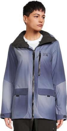 Mountain Hardwear Firefalltm Insulated Parka Womens Clothing Lapis Dusk Ombre Print : XL, Polyester