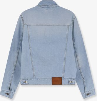 Walk In Paris Mens Denim Jacket Postman Light Blue Organic Cotton