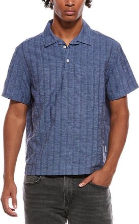 Onia Linen-Blend Popover Shirt