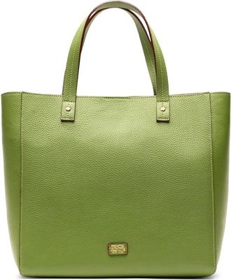 Frances Valentine Large Margaret Leather Tote in Fern at Nordstrom