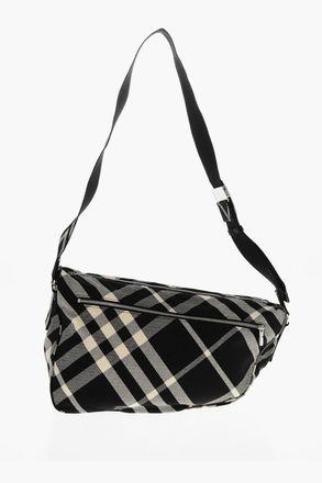 Burberry Borsa Crossbody a Quadri Burberry