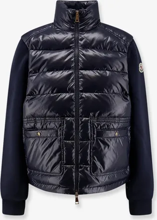 Moncler Giubbino imbottito con dettagli in tessuto - MONCLER - gender_Woman