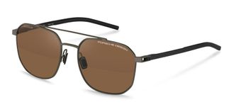 Porsche Design P8988 B402 Mens Sunglasses Grey Size 56