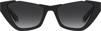 Moschino MOS197/S 807/9O Womens Sunglasses Black Size 53
