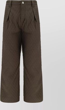 Burberry nylon wide-leg trousers