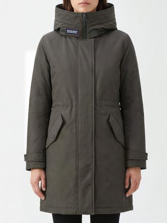 Woolrich Parka Authentic idrorepellente al ginocchio con collo alto