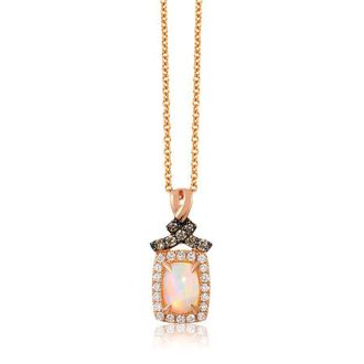 Le Vian Ladies Semi Precious Fashion Pendant in 14k Strawberry Gold